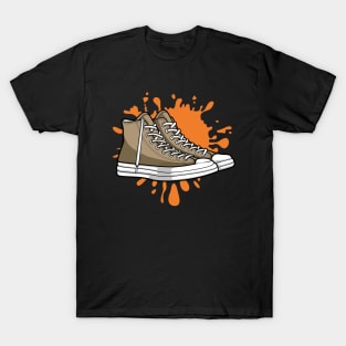 Nomad Khaki Skate Sneaker T-Shirt